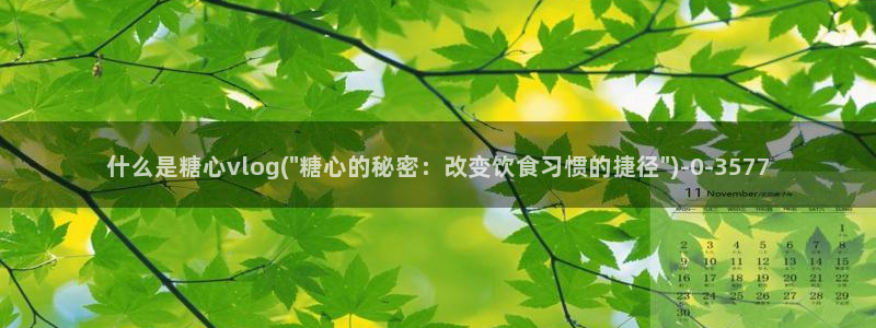  www.糖心vlog.：什么是糖心vlog(\